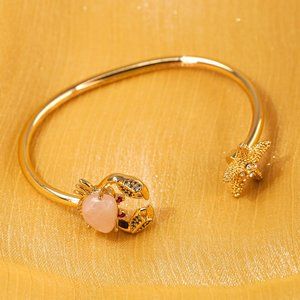 Kate Spade Sea Star Crab & Starfish Flex Cuff (NEW with GIFT BAG)